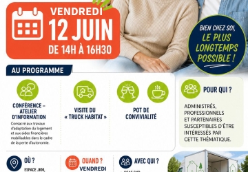 Affiche atelier Maintien à domicile