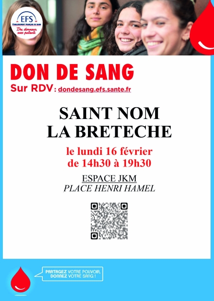 Affiche don du sang février 2026