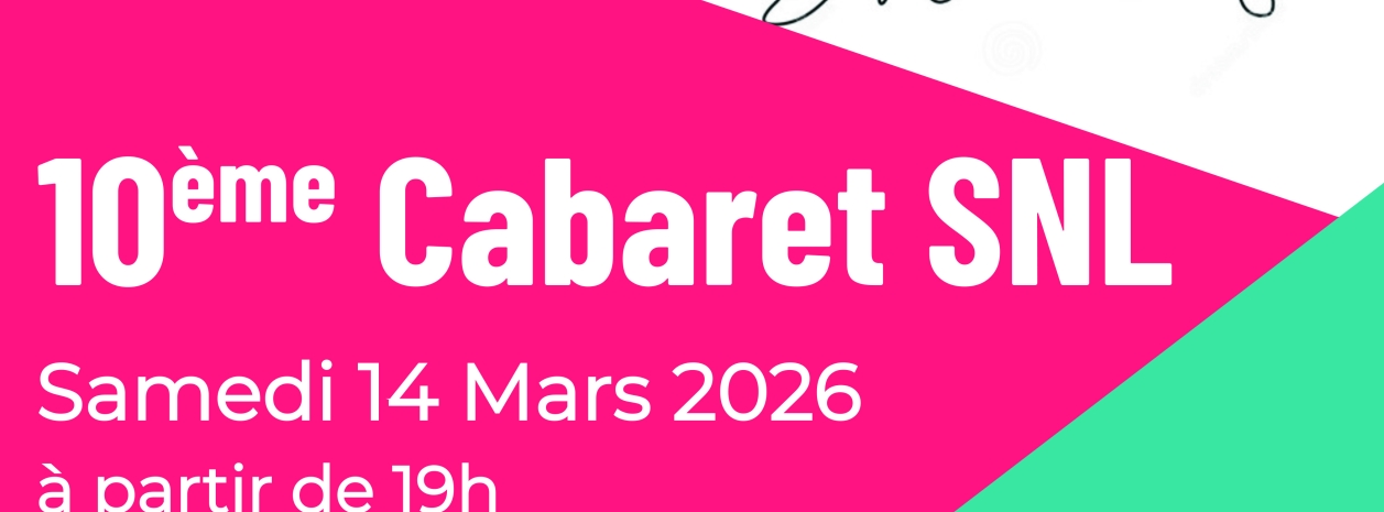 Affiche cabaret SNL 2026