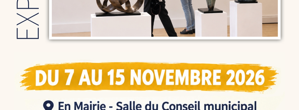 Affiche exposition Empreintes d'art 2026