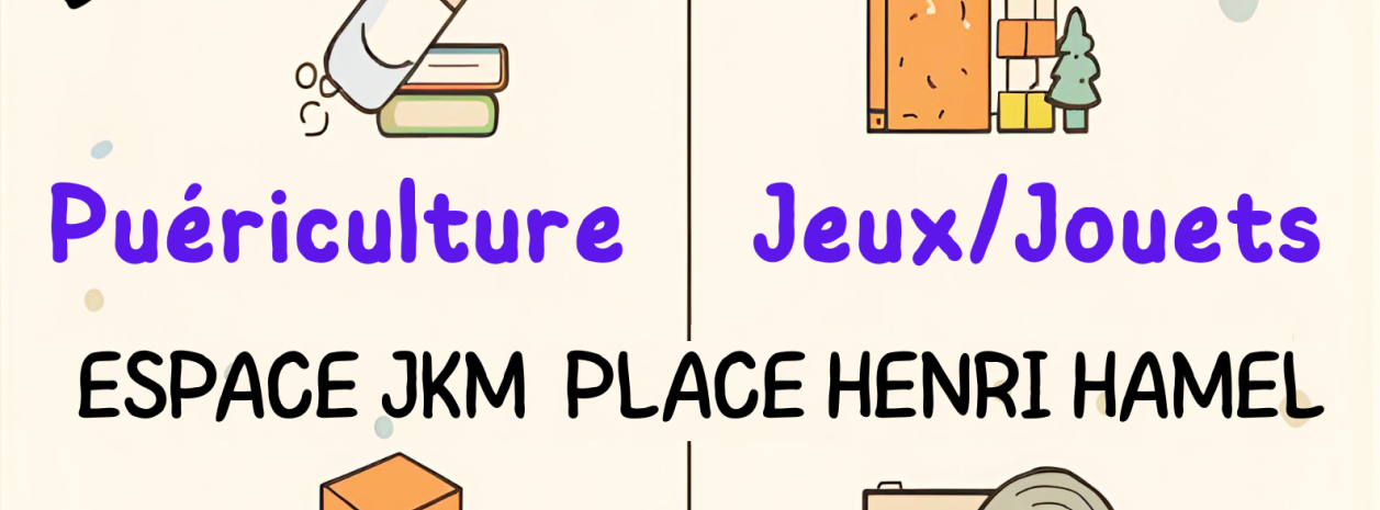 Affiche braderie des AVF 2026