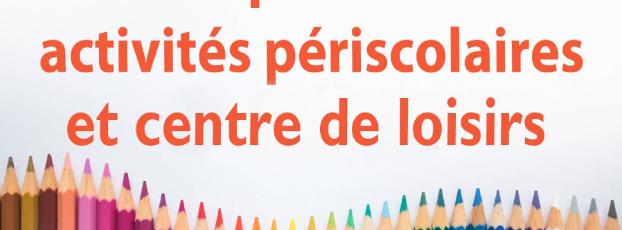 Inscriptions activités péri et extra scolaires