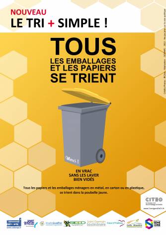 Nouvelles consignes de tri 2022