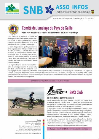 SNB Asso n° 74 - Été 2023
