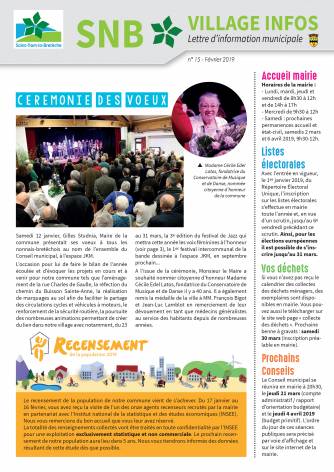 SNB Village Infos n° 15